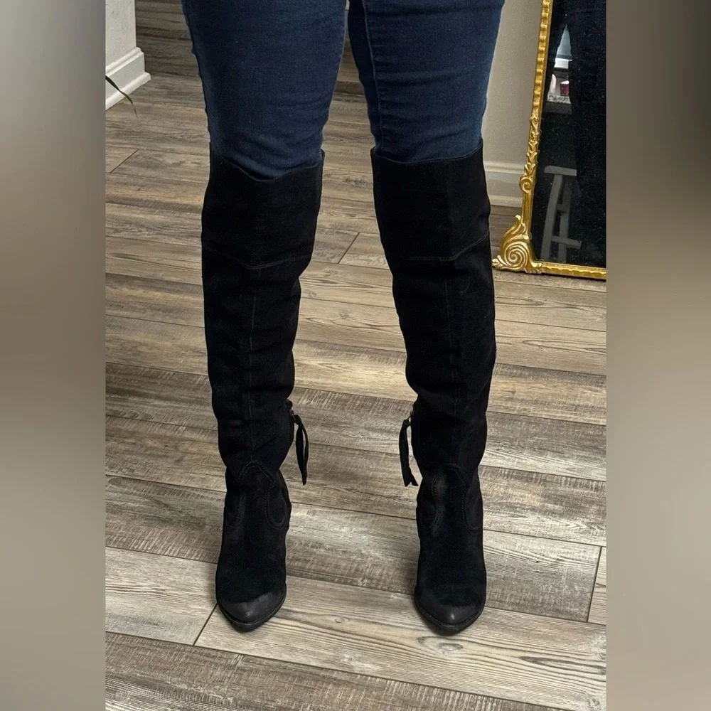 Dolce Vita Black Over-the-Knee Boots